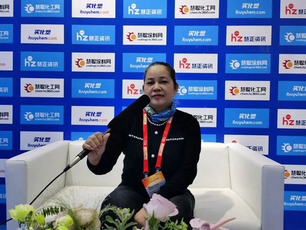 上海索是化工有限公司采購總監周婭